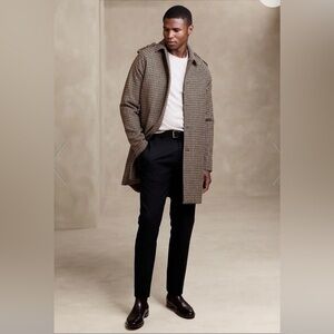 BANANA REPUBLIC FACTORY STORE Wool blend raglan top coat men’s xs
